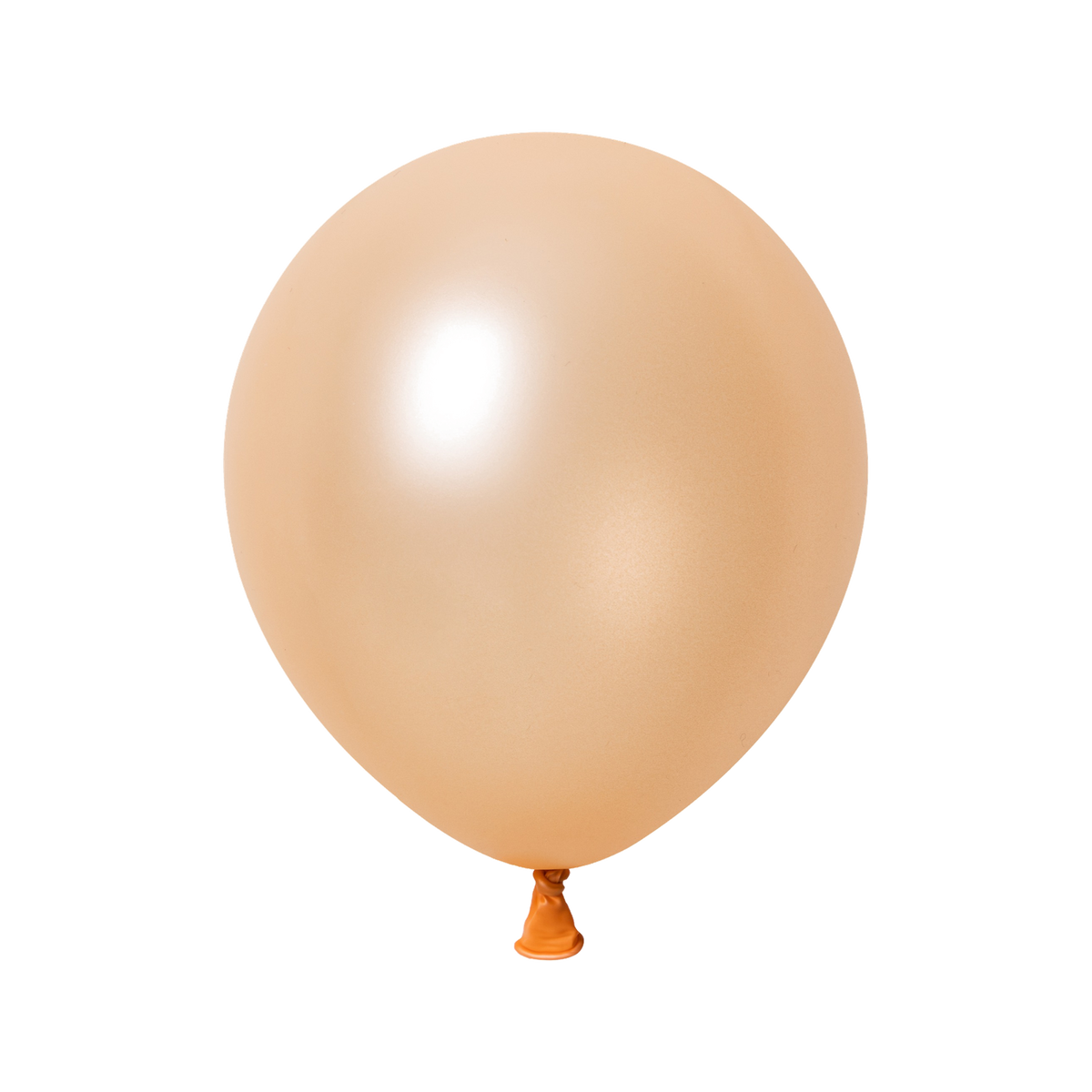 Pearlized Peach Balloons