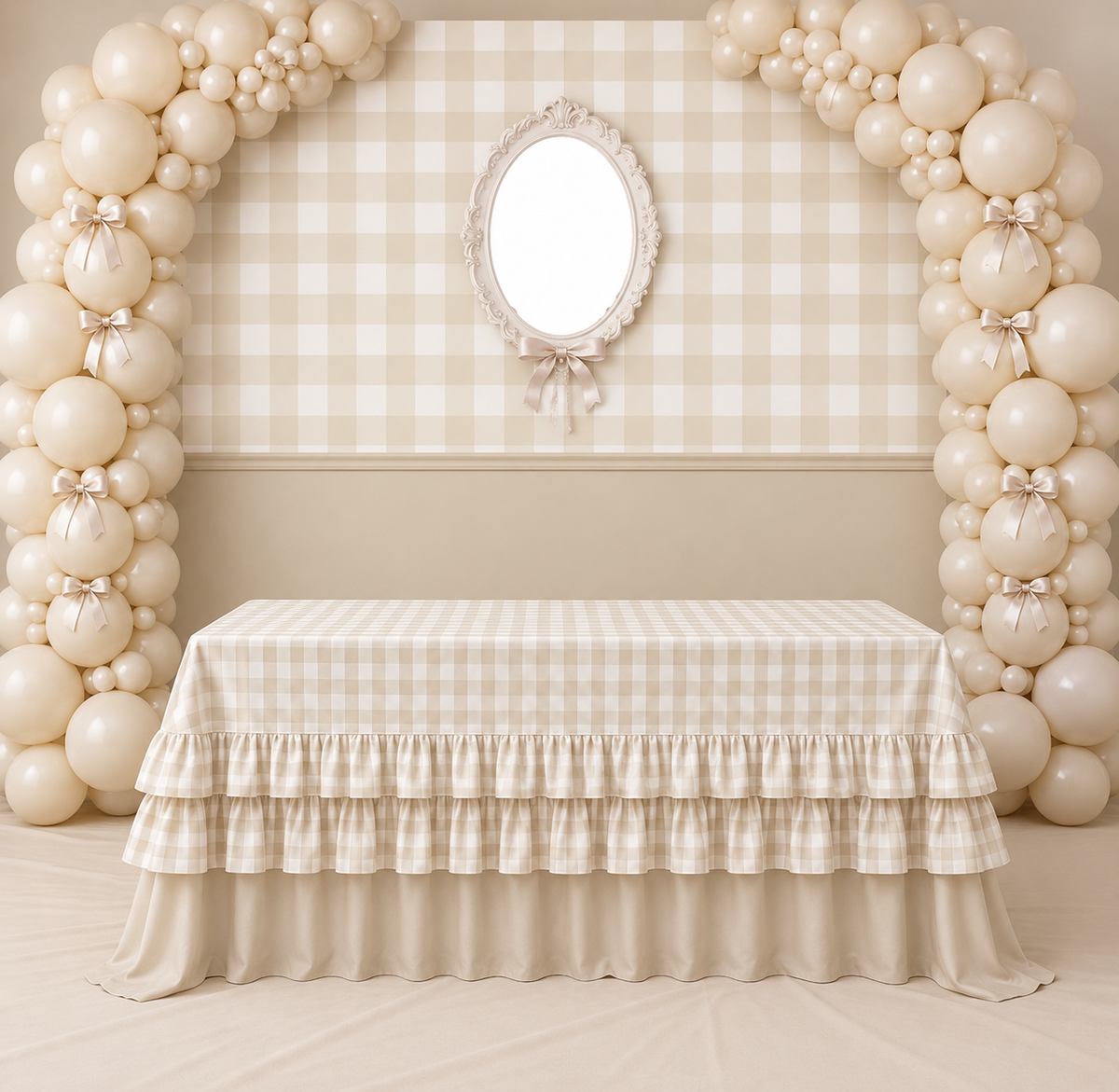 Square Backdrop 8x8 FT Rental