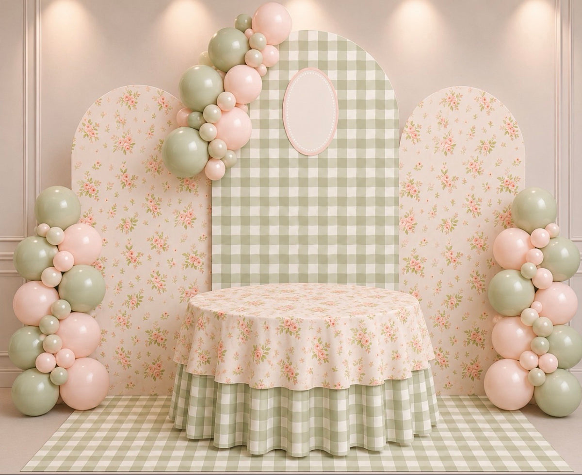 Oval Backdrop Rental