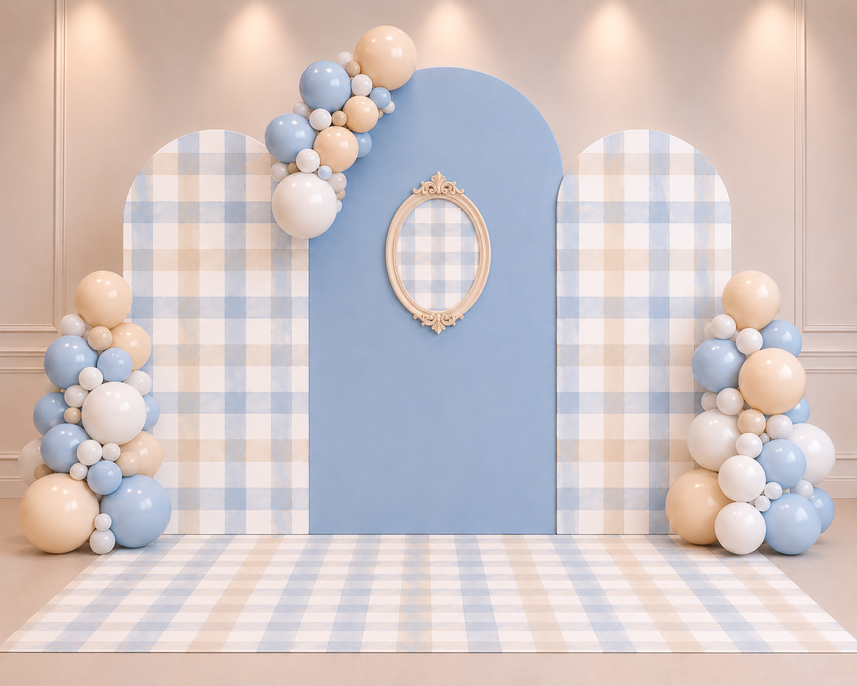 3 Backdrop Oval Set Rental