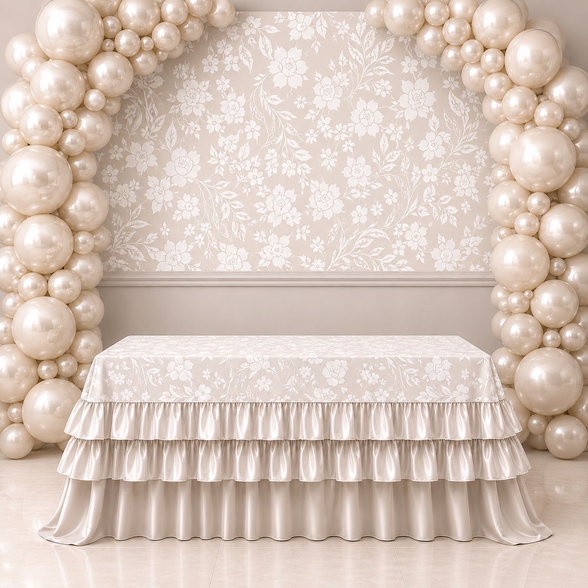 Square Backdrop 8x8 FT Rental